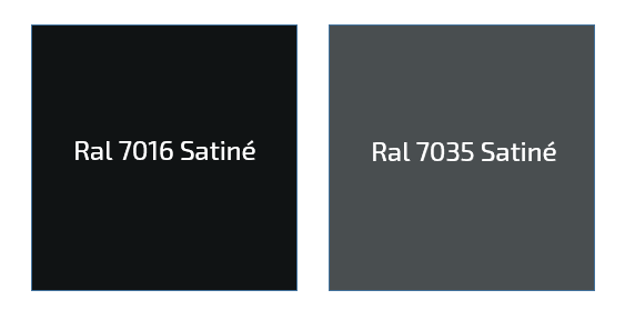 Gris Ral 7016 Satiné & Ral 7035 Satiné-PAAL