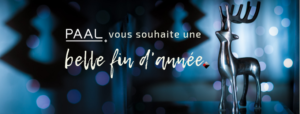 PAAL bonne fin d'année #PAAL #profilés #aluminium #fenêtres #gardeCorps #briseSoleil #volets