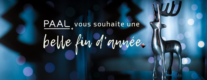 PAAL bonne fin d'année #PAAL #profilés #aluminium #fenêtres #gardeCorps #briseSoleil #volets