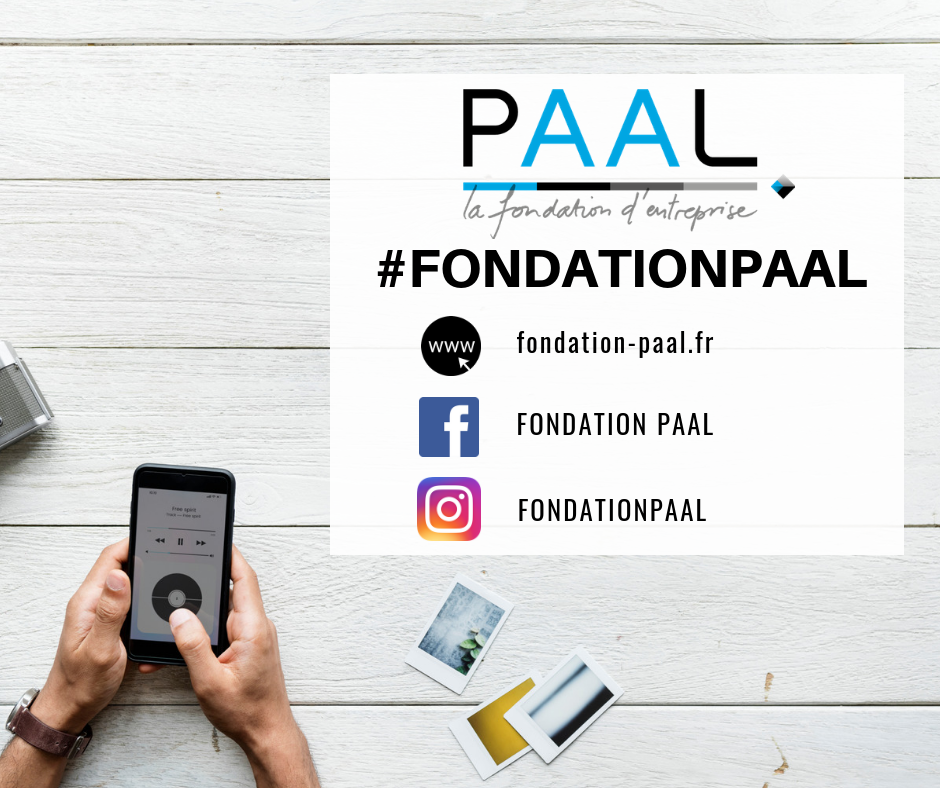 Fondation d'entreprise PAAL - réseaux sociaux