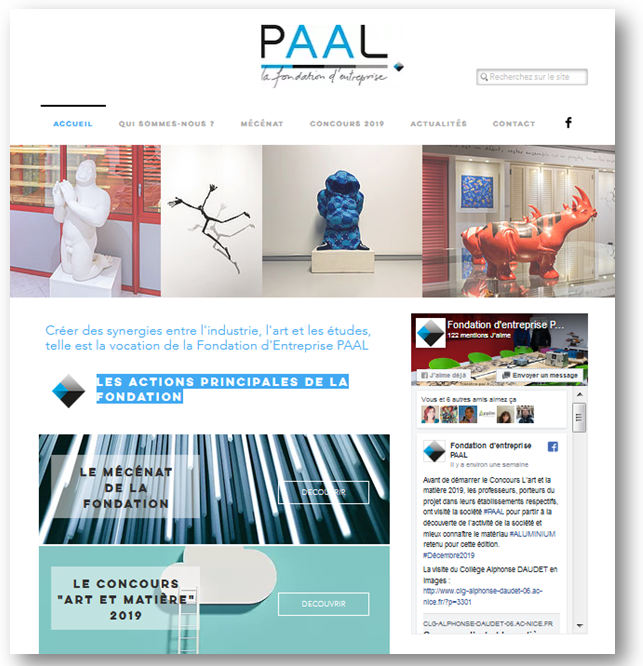 site fondation d'entreprise PAAL 