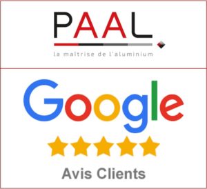 Avis clients Google sur l'entreprise PAAL profilés aluminium