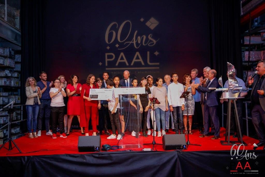 Finale Concours L'art et la Matière 2019 - 13 juin - Remise sur scène du prix Lauréat - Together 44 - Collège Simone Veil