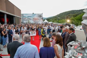 Réception cocktail pour les 60 ans de l'entreprise PAAL Profilés aluminium - Ville de Contes (06)