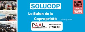 PAAL participe à SOLUCOP NICE 2023 | Stand C11 | 26 et 27 octobre 2023 au Palais Nikaia
