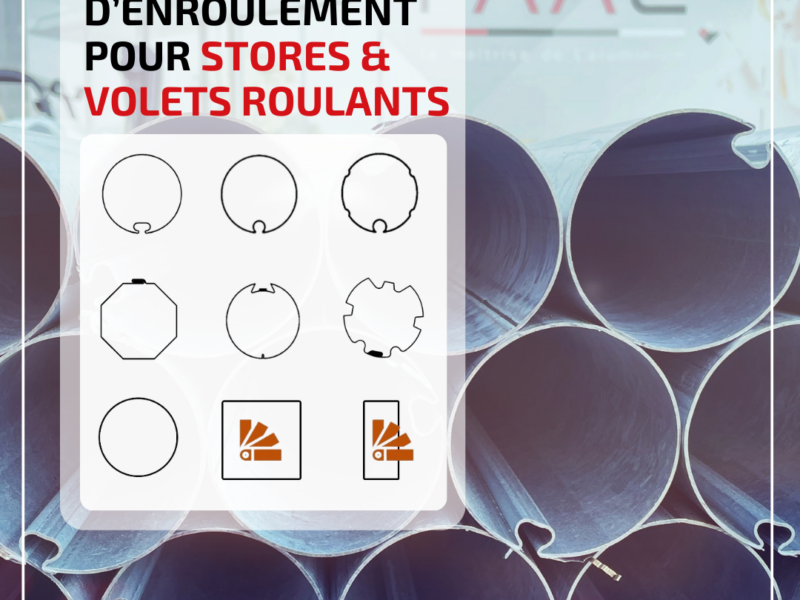 AXES POUR STORES ET VOLETS ROULANTS | PAAL concepteur gammiste et distributeur de tubes